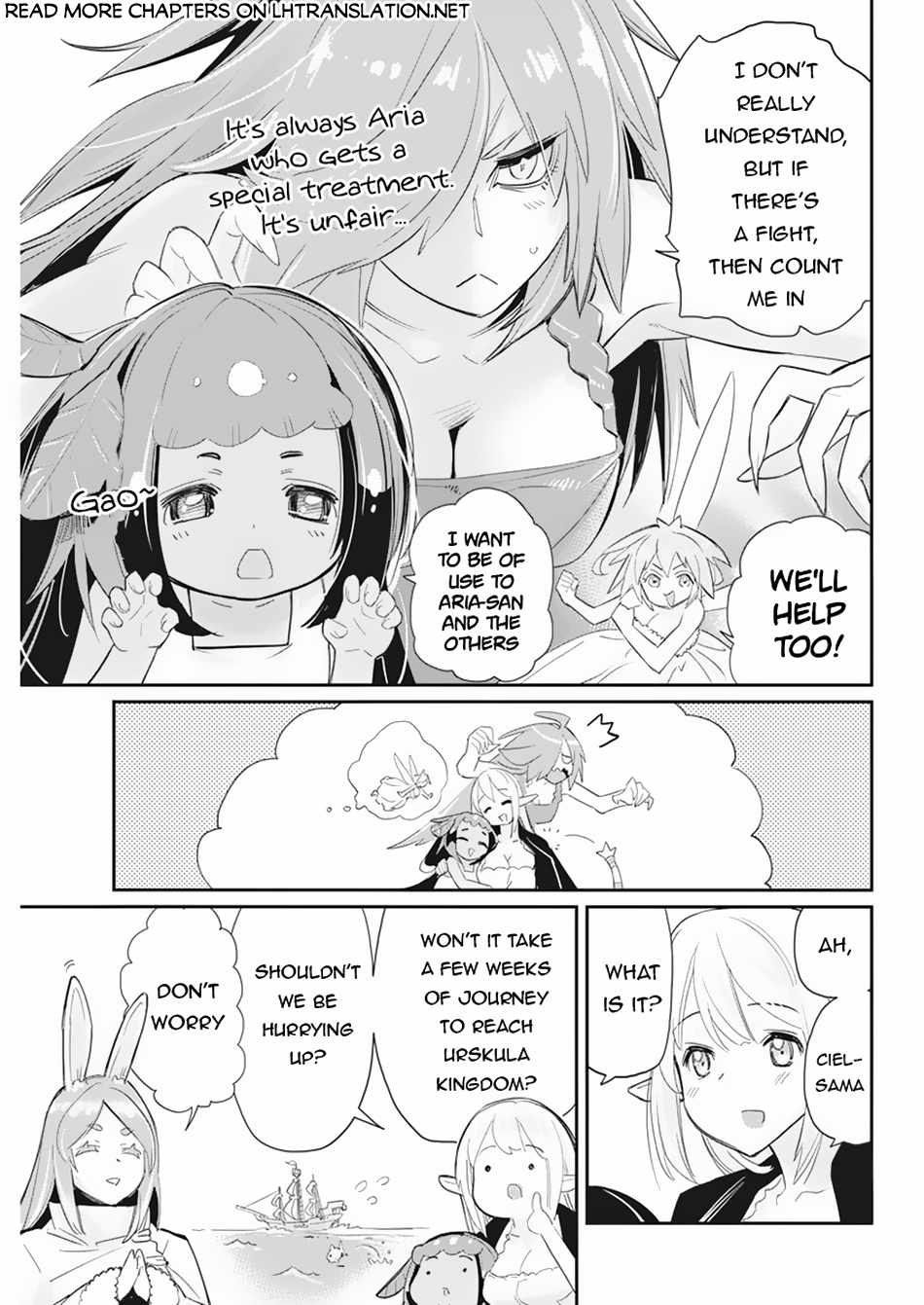 I Am Behemoth of the S Rank Monster but I Am Mistaken as a Cat and I Live as a Pet of Elf Girl Chapter 61 - Page 21