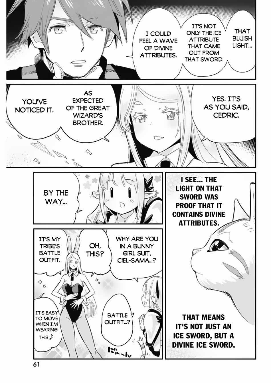 I Am Behemoth of the S Rank Monster but I Am Mistaken as a Cat and I Live as a Pet of Elf Girl Chapter 64 - Page 24