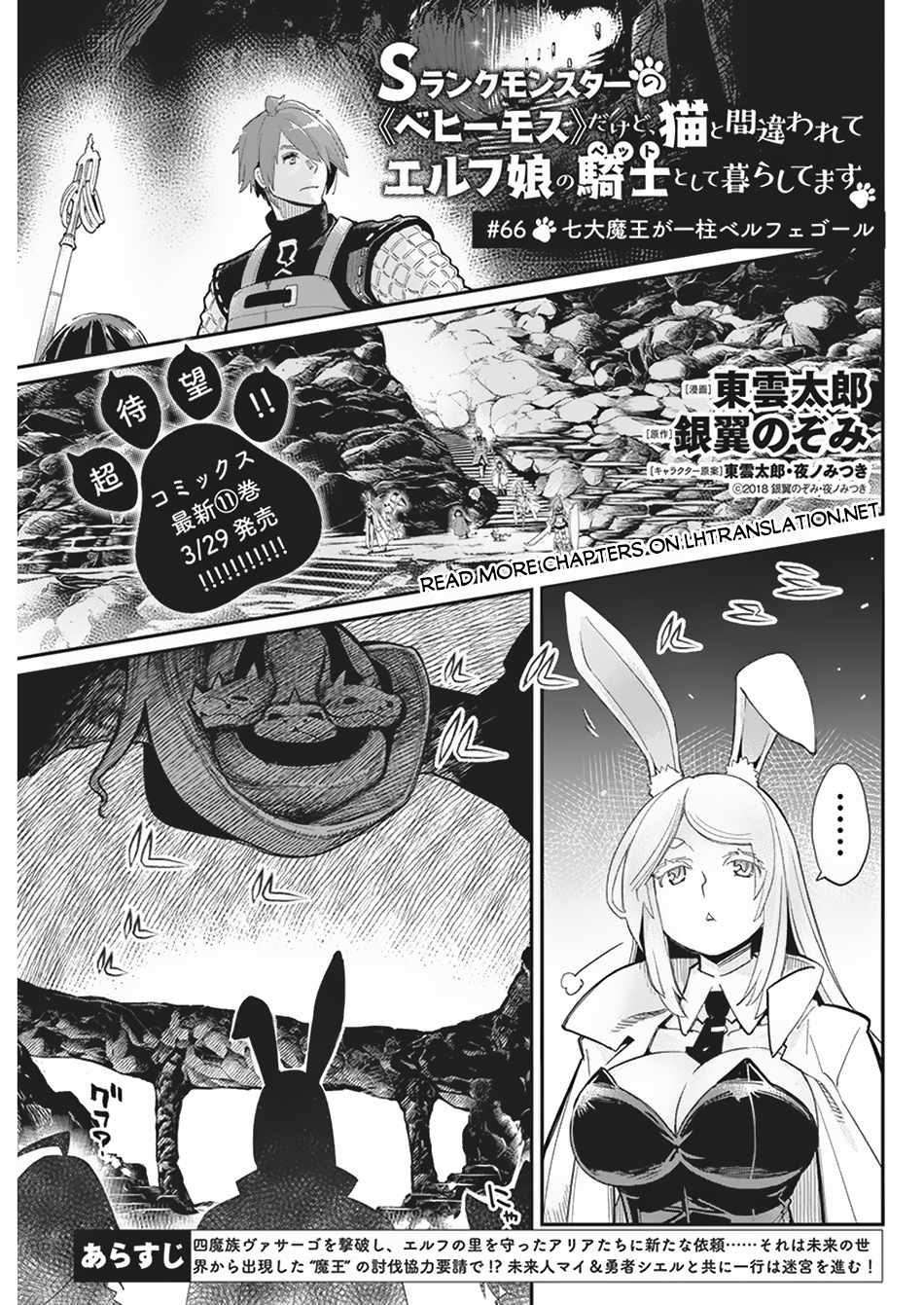 I Am Behemoth of the S Rank Monster but I Am Mistaken as a Cat and I Live as a Pet of Elf Girl Chapter 66 - Page 2