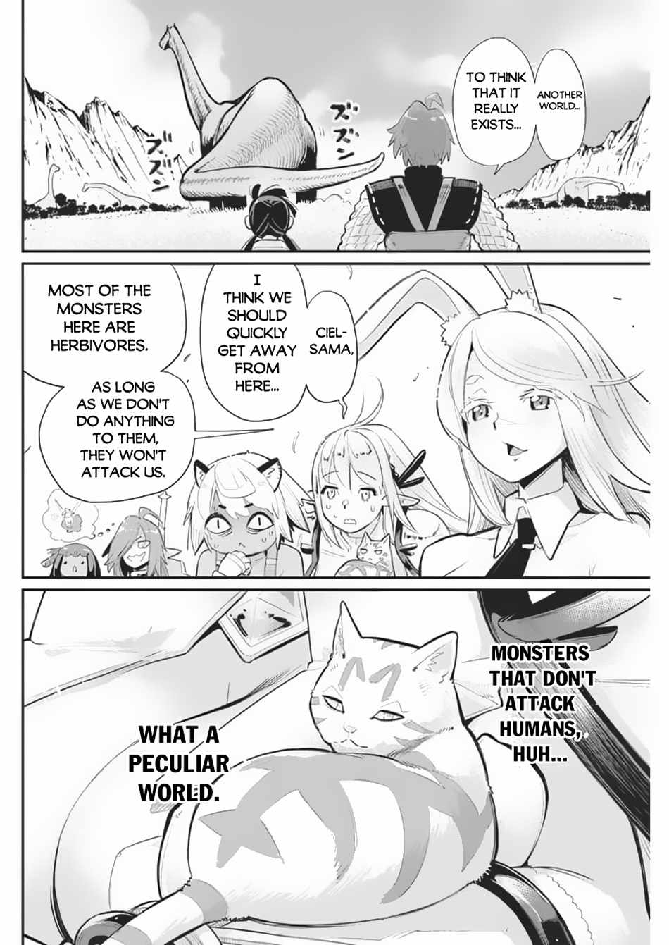 I Am Behemoth of the S Rank Monster but I Am Mistaken as a Cat and I Live as a Pet of Elf Girl Chapter 70 - Page 8