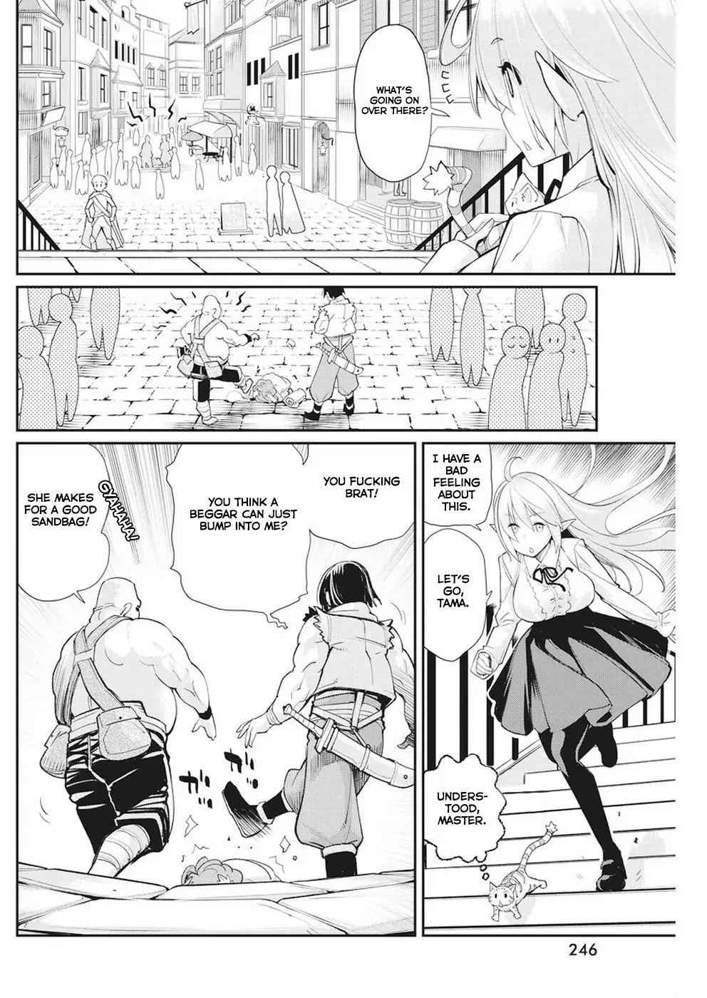 I Am Behemoth of the S Rank Monster but I Am Mistaken as a Cat and I Live as a Pet of Elf Girl Chapter 9 - Page 3