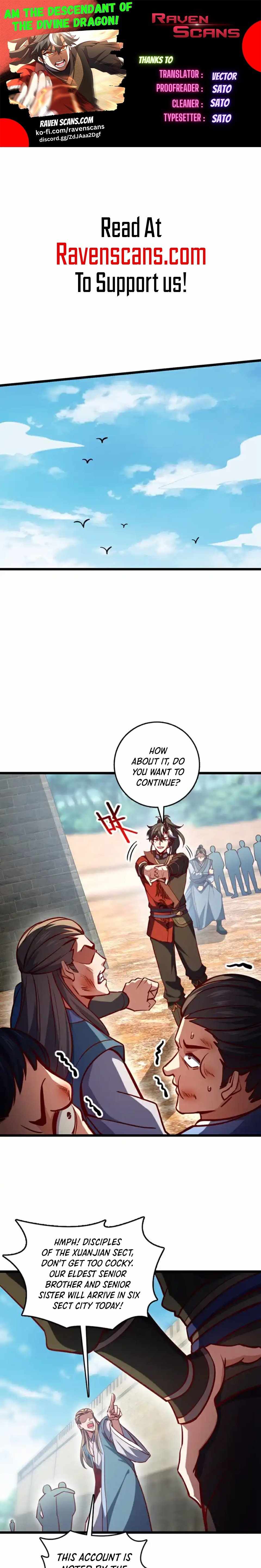 I am the Descendant of the Divine Dragon! Chapter 61 - Page 0