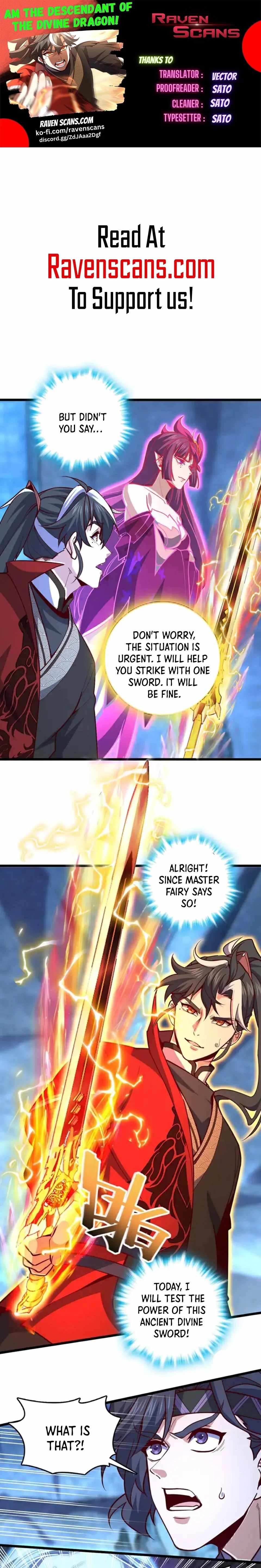 I am the Descendant of the Divine Dragon! Chapter 96 - Page 0
