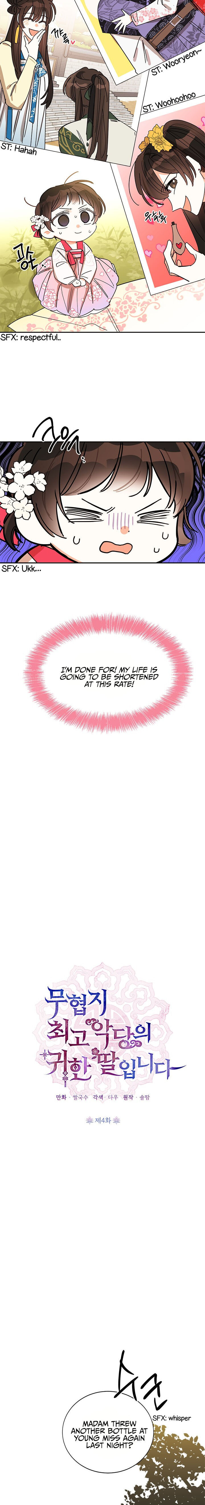I Am the Precious Daughter of the Greatest Villain in the Fantasy World Chapter 4 - Page 3