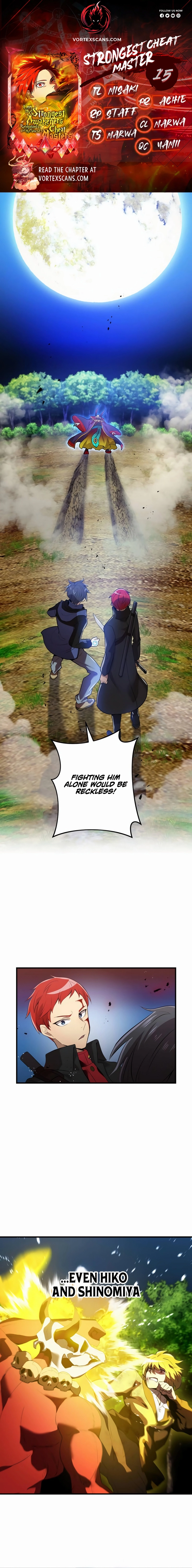 I Am the Strongest Awakeners, Recognized by All of the World’s Cheat Masters Chapter 15 - Page 0