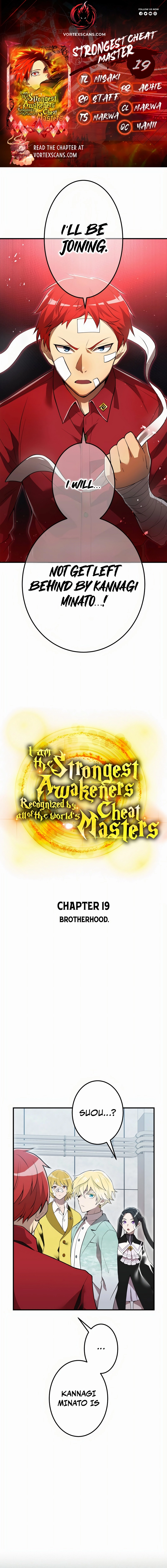 I Am the Strongest Awakeners, Recognized by All of the World’s Cheat Masters Chapter 19 - Page 0