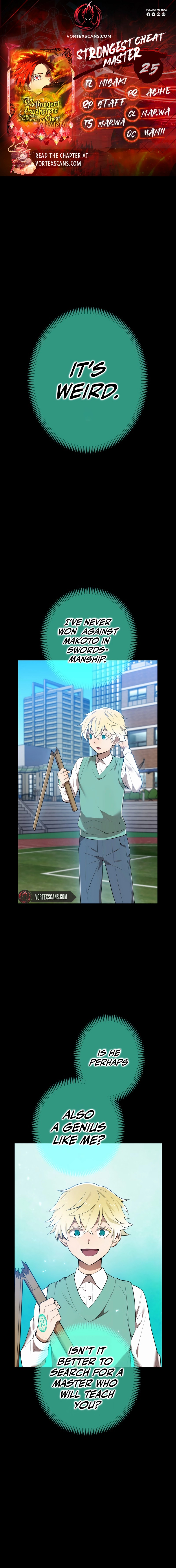I Am the Strongest Awakeners, Recognized by All of the World’s Cheat Masters Chapter 25 - Page 0