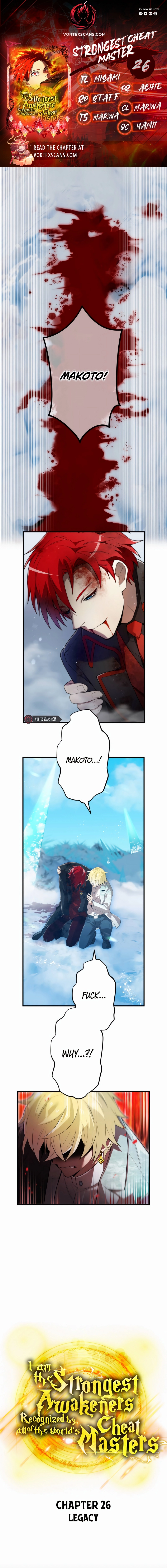 I Am the Strongest Awakeners, Recognized by All of the World’s Cheat Masters Chapter 26 - Page 0