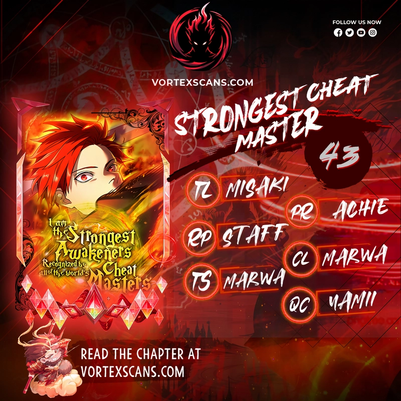 I Am the Strongest Awakeners, Recognized by All of the World’s Cheat Masters Chapter 43 - Page 0