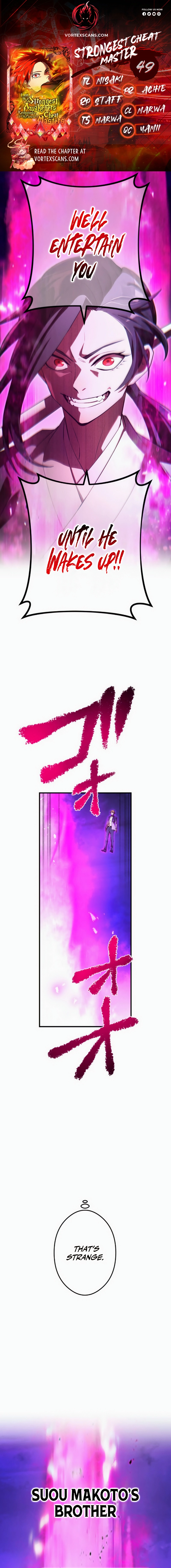I Am the Strongest Awakeners, Recognized by All of the World’s Cheat Masters Chapter 49 - Page 0