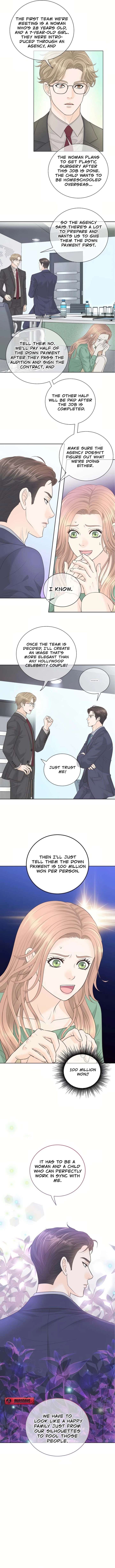 I Became a Fake Family With My Boss Chapter 18 - Page 5