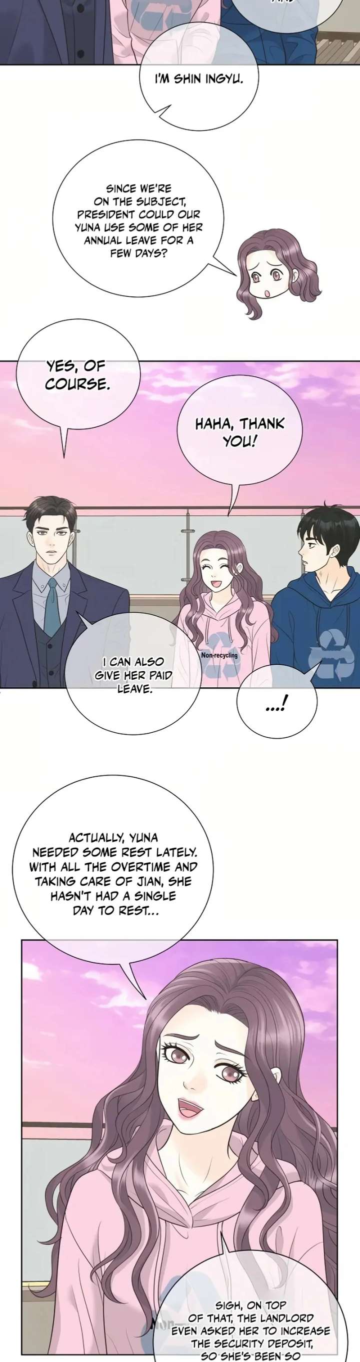 I Became a Fake Family With My Boss Chapter 20 - Page 65