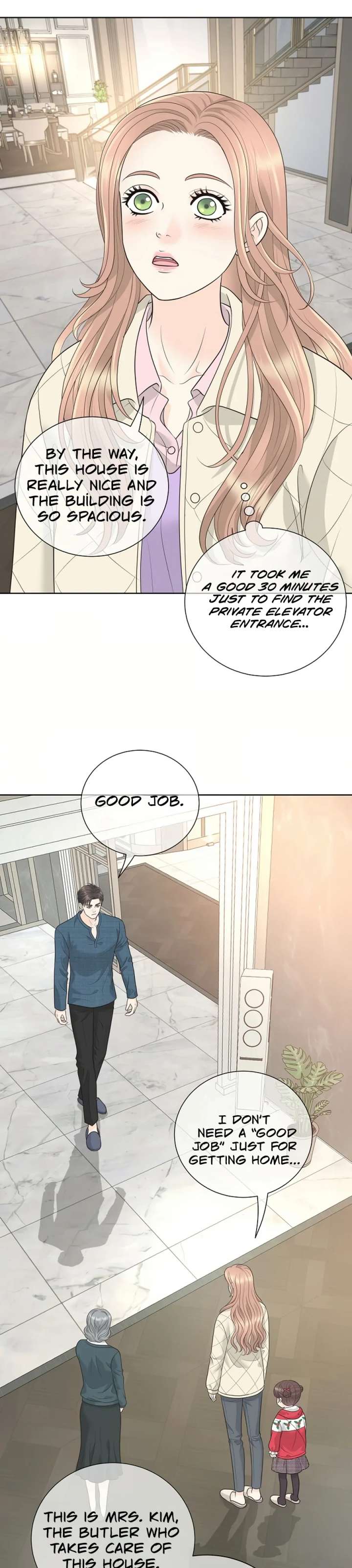 I Became a Fake Family With My Boss Chapter 21 - Page 33