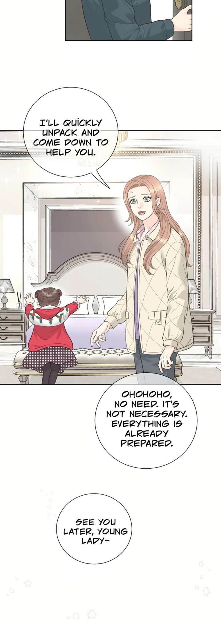 I Became a Fake Family With My Boss Chapter 21 - Page 38