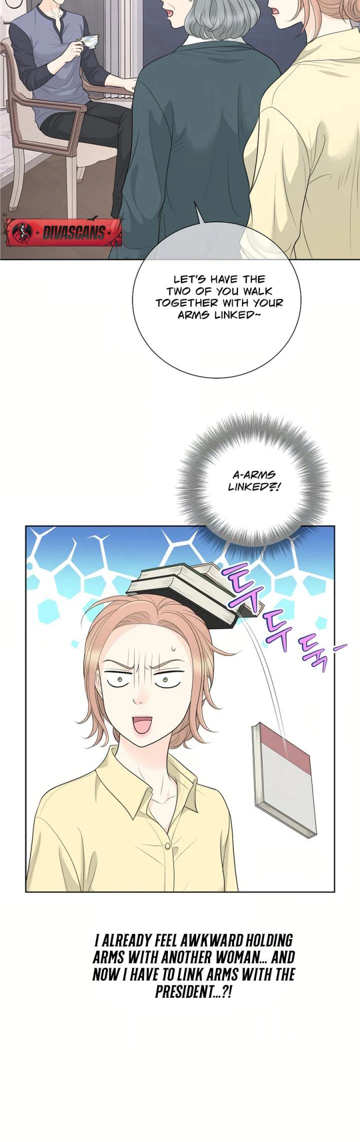 I Became a Fake Family With My Boss Chapter 27 - Page 19