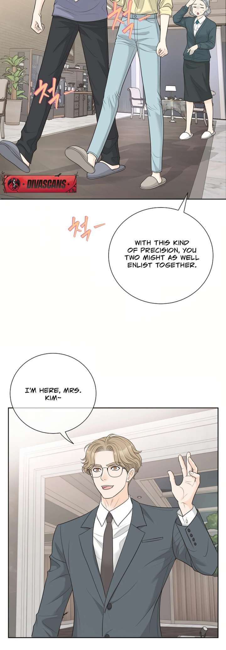 I Became a Fake Family With My Boss Chapter 27 - Page 23