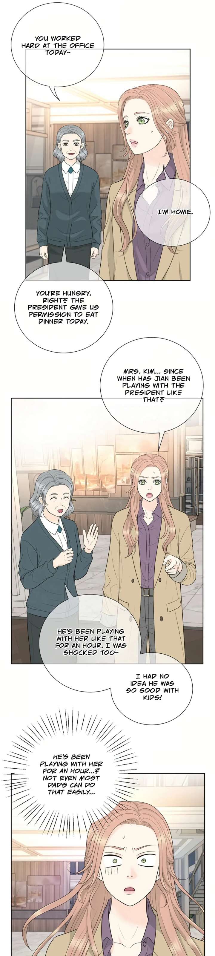 I Became a Fake Family With My Boss Chapter 27 - Page 8