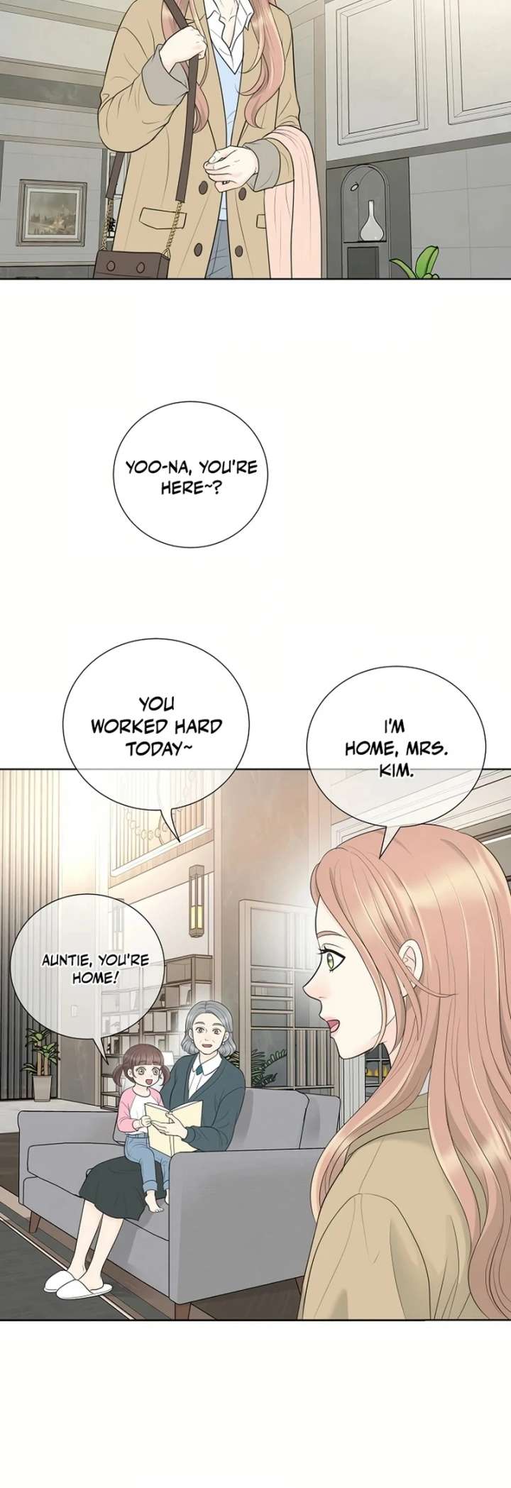 I Became a Fake Family With My Boss Chapter 29 - Page 65