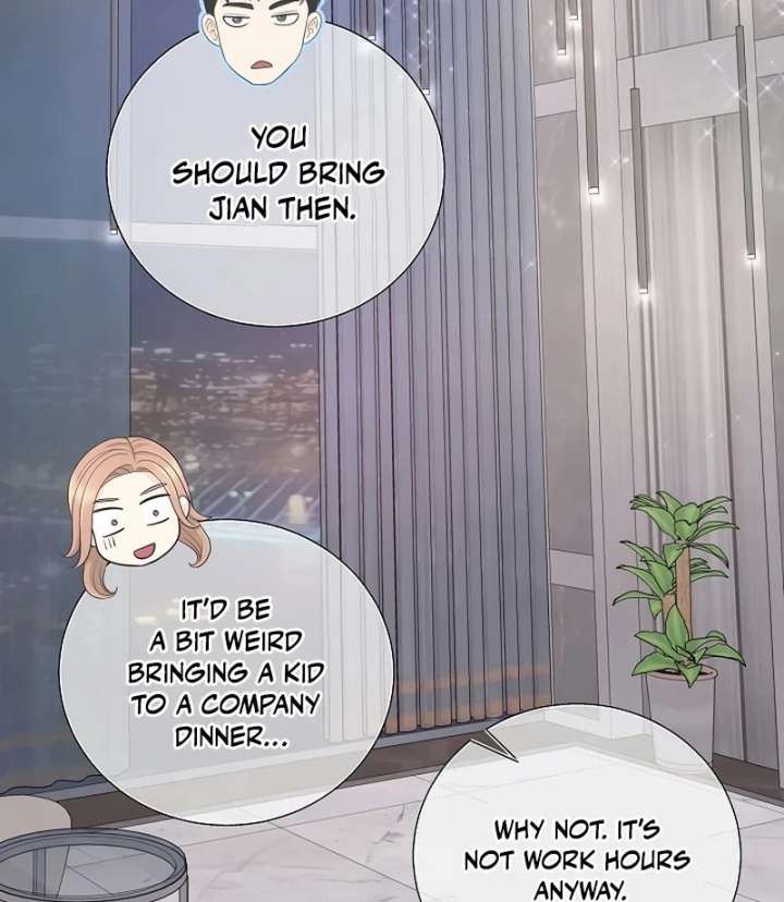 I Became a Fake Family With My Boss Chapter 34 - Page 55
