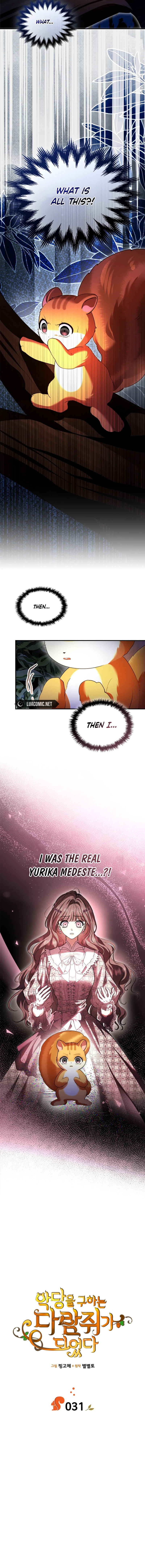 I Became a Squirrel Saving the Villain Chapter 31 - Page 1