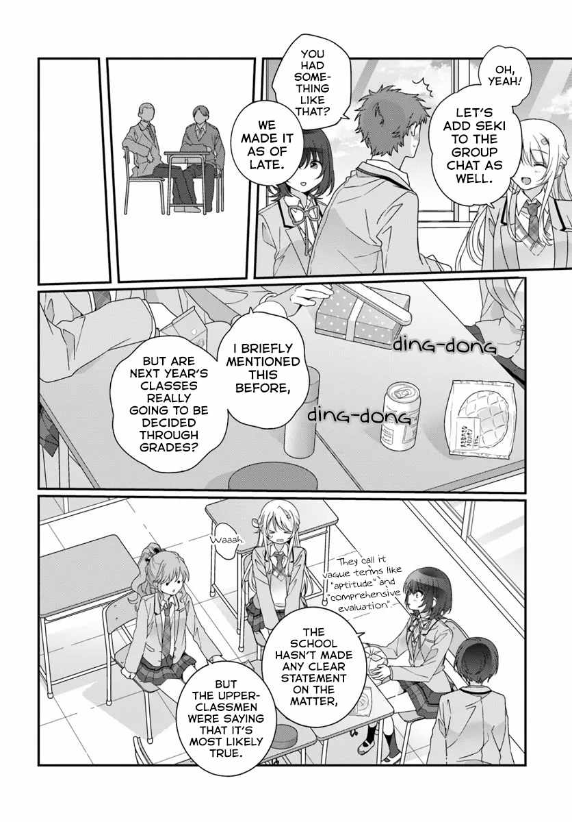 I Became Friends with the Second Cutest Girl in My Class Chapter 35.1 - Page 12