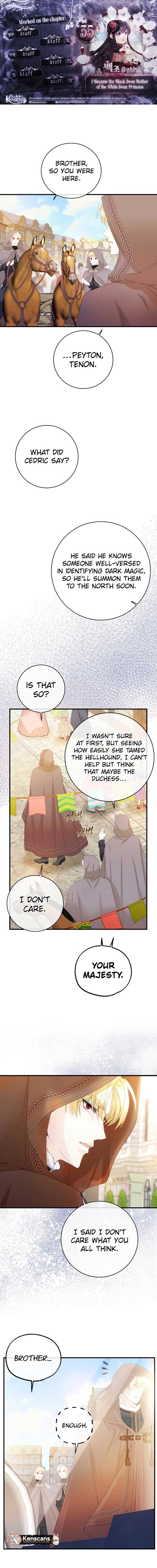 I Became The Black Swan Mother of The White Swan Princess Chapter 35 - Page 0