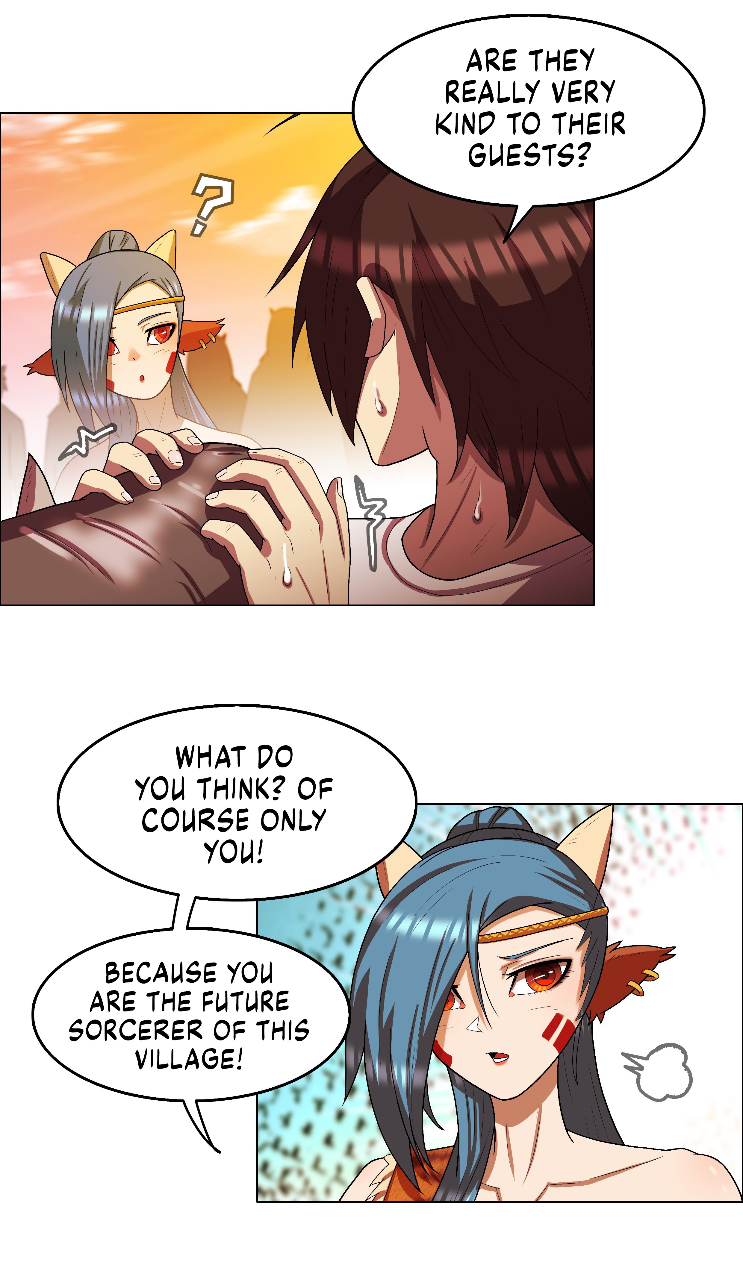 I Became the Chief of a Primitive Village Chapter 4 - Page 35
