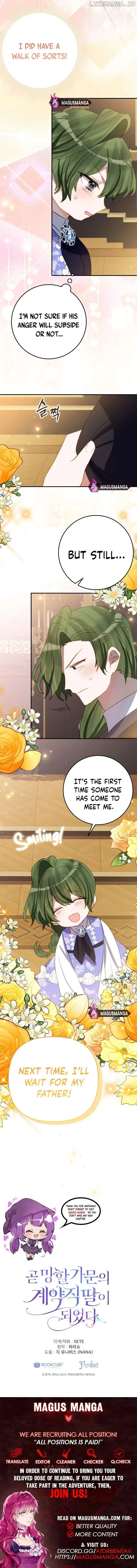 I Became the Contract Daughter of the Soon-to-be-Ruined Family Chapter 26 - Page 7
