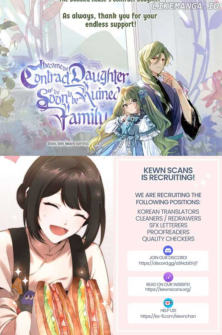 I Became the Contract Daughter of the Soon-to-be-Ruined Family Chapter 40 - Page 20