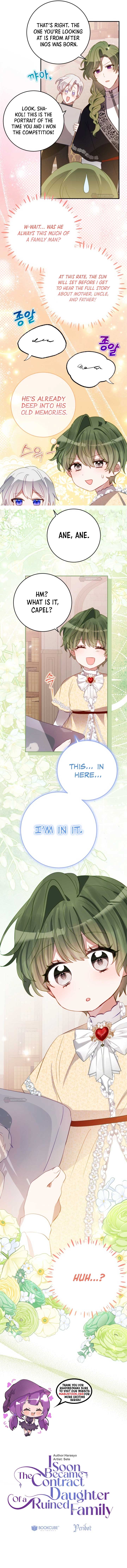 I Became the Contract Daughter of the Soon-to-be-Ruined Family Chapter 58 - Page 5