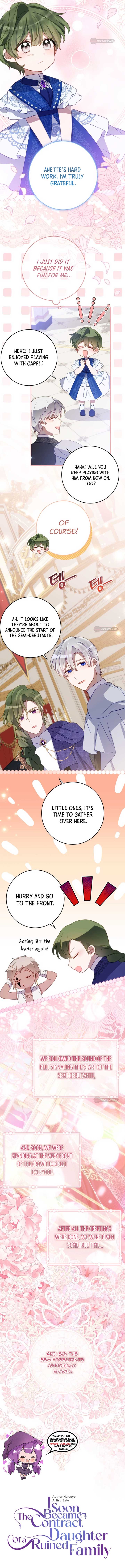I Became the Contract Daughter of the Soon-to-be-Ruined Family Chapter 61 - Page 10