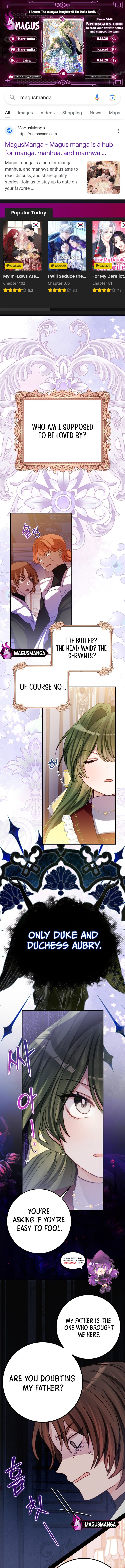 I Became the Contract Daughter of the Soon-to-be-Ruined Family Chapter 9 - Page 0