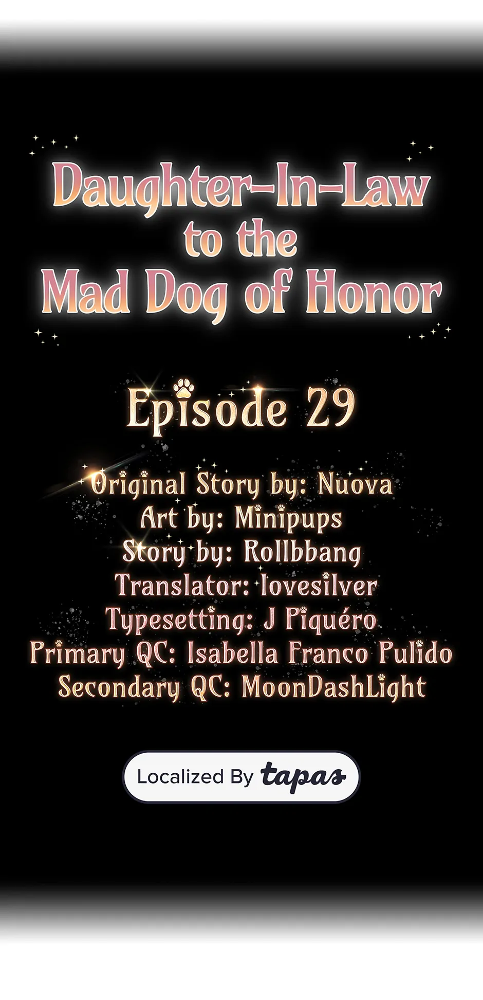I Became the Daughter-in-Law of the Righteous Mad Dog Chapter 29 - Page 0