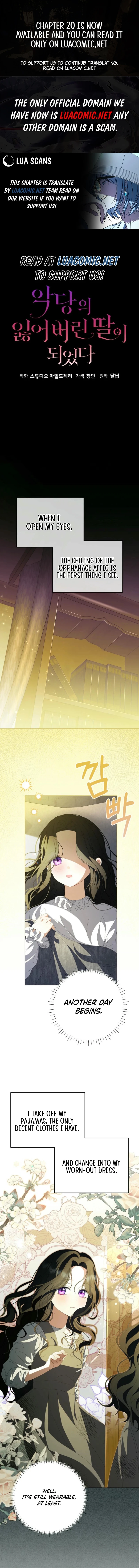 I Became the Lost Daughter of the Villain Chapter 1 - Page 0