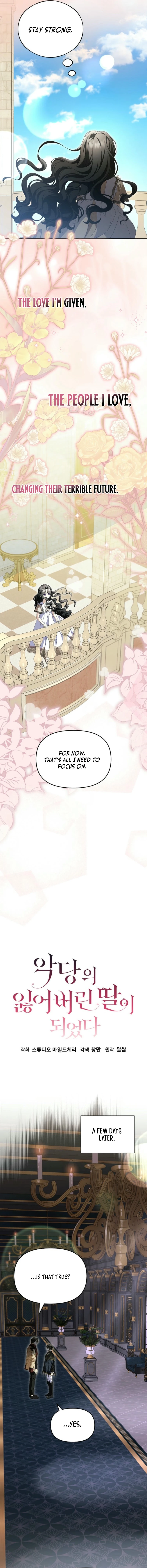 I Became the Lost Daughter of the Villain Chapter 8 - Page 9