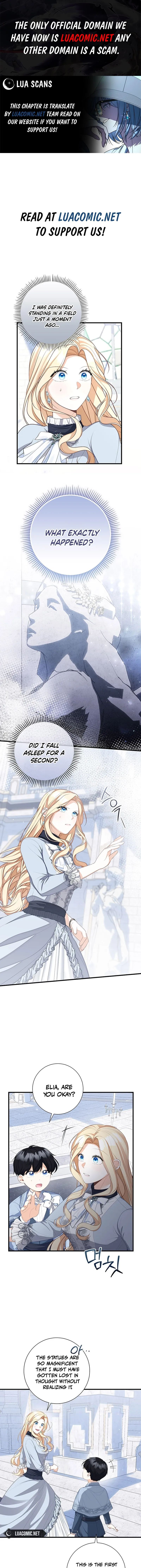 I Became the Mother of the Supporting Male Lead’s Son Chapter 16 - Page 0
