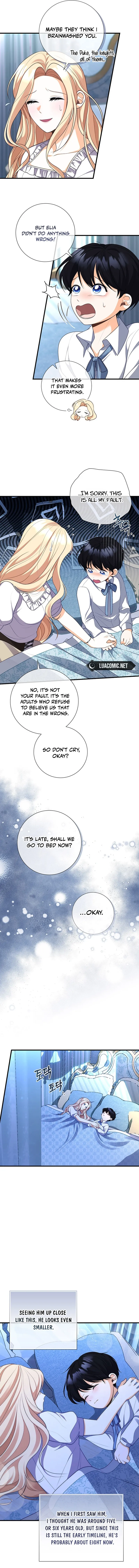 I Became the Mother of the Supporting Male Lead’s Son Chapter 4 - Page 1
