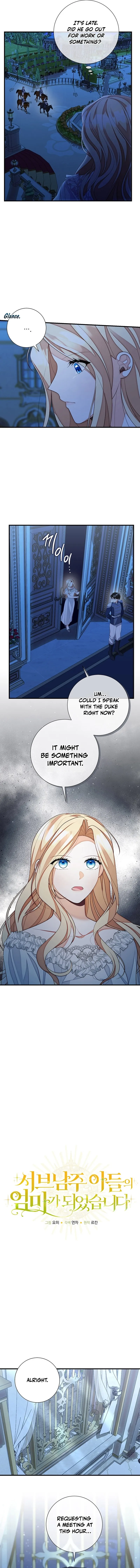 I Became the Mother of the Supporting Male Lead’s Son Chapter 6 - Page 3