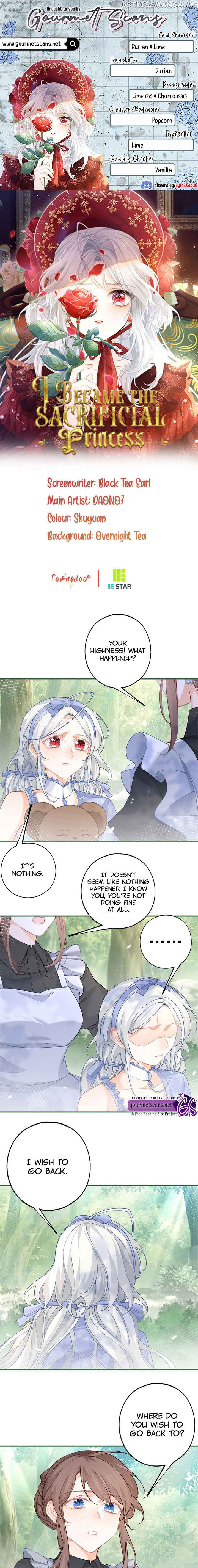 I Became the Sacrificial Princess Chapter 101 - Page 1