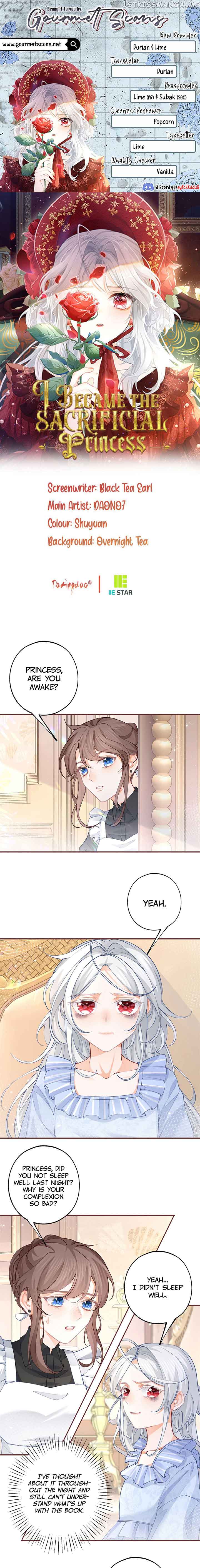 I Became the Sacrificial Princess Chapter 110 - Page 1