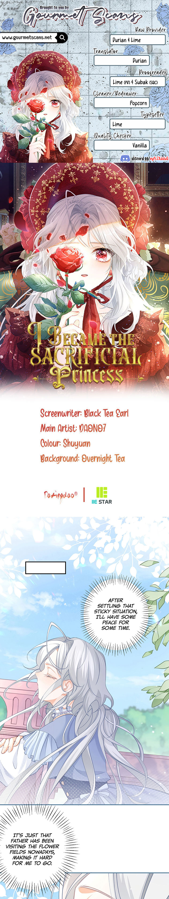I Became the Sacrificial Princess Chapter 113 - Page 1