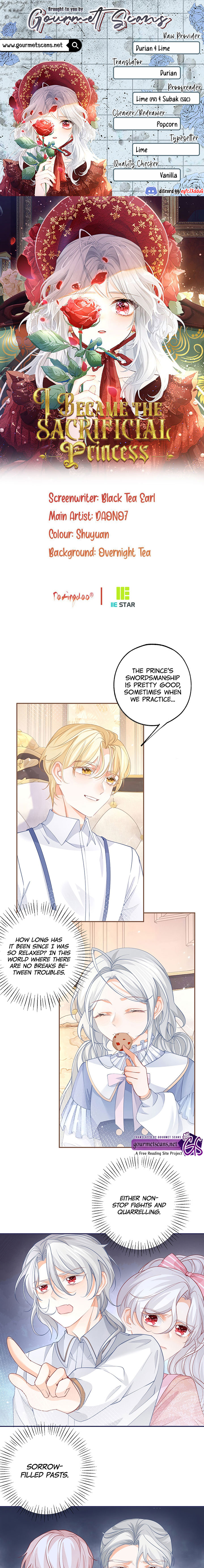 I Became the Sacrificial Princess Chapter 114 - Page 1