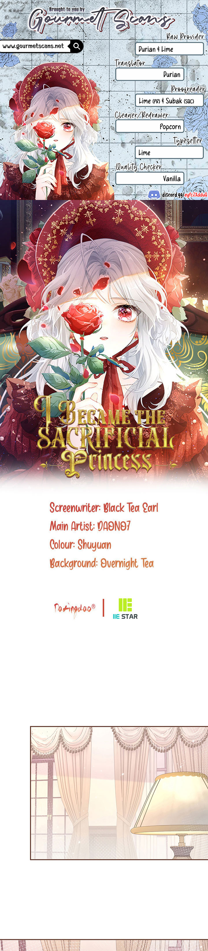 I Became the Sacrificial Princess Chapter 115 - Page 1