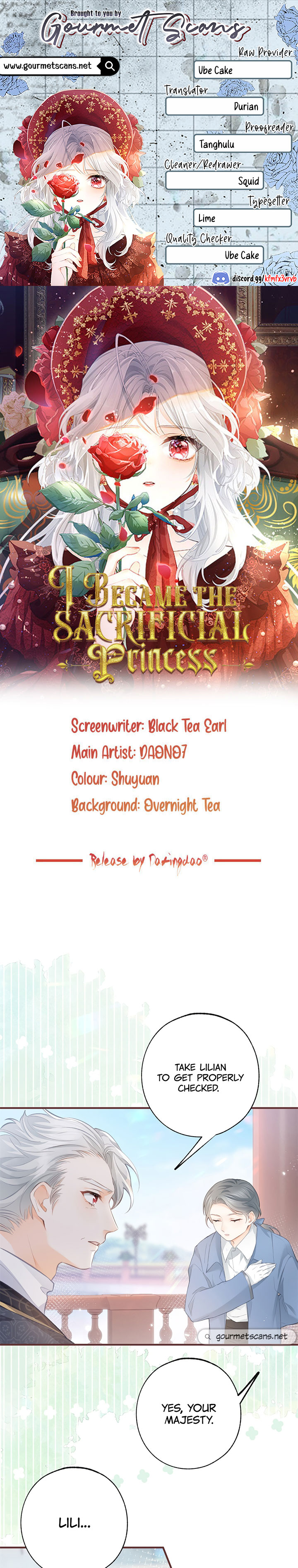 I Became the Sacrificial Princess Chapter 12 - Page 1
