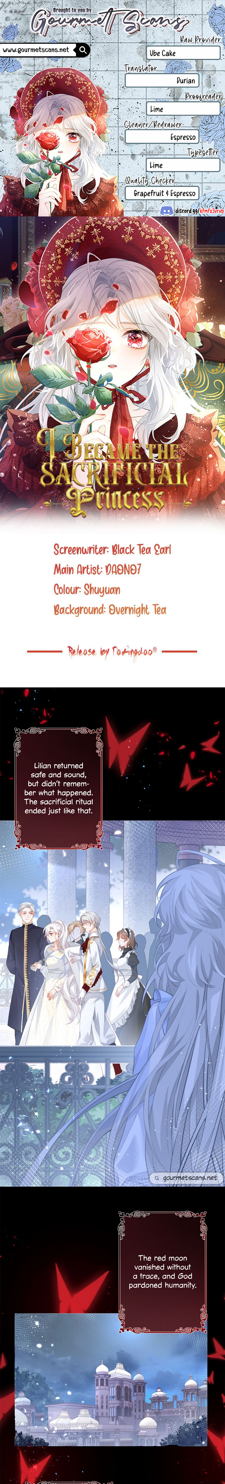 I Became the Sacrificial Princess Chapter 16 - Page 1