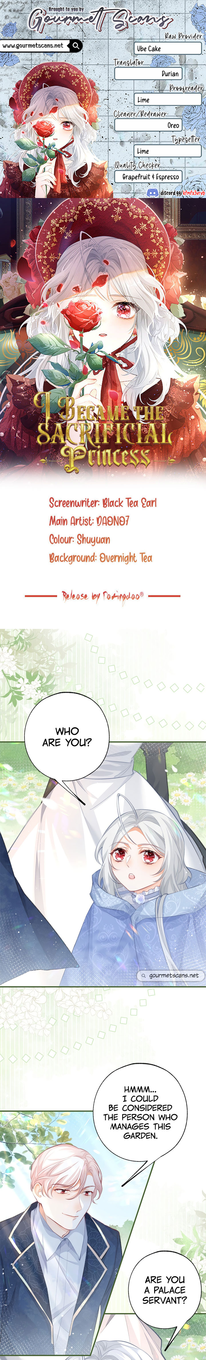 I Became the Sacrificial Princess Chapter 17 - Page 1