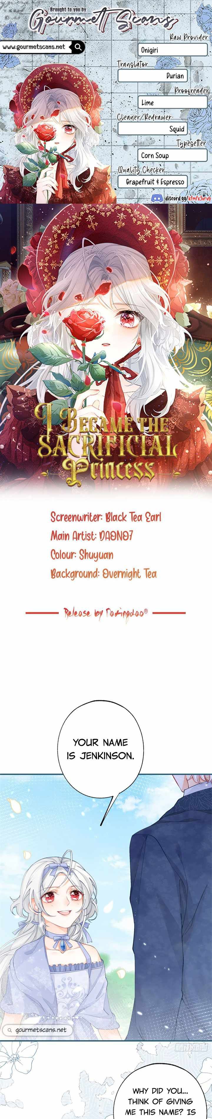 I Became the Sacrificial Princess Chapter 26 - Page 1