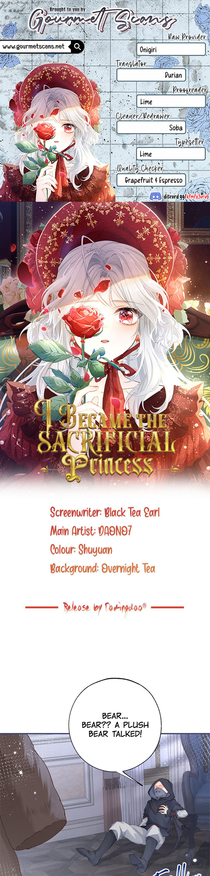 I Became the Sacrificial Princess Chapter 30 - Page 1