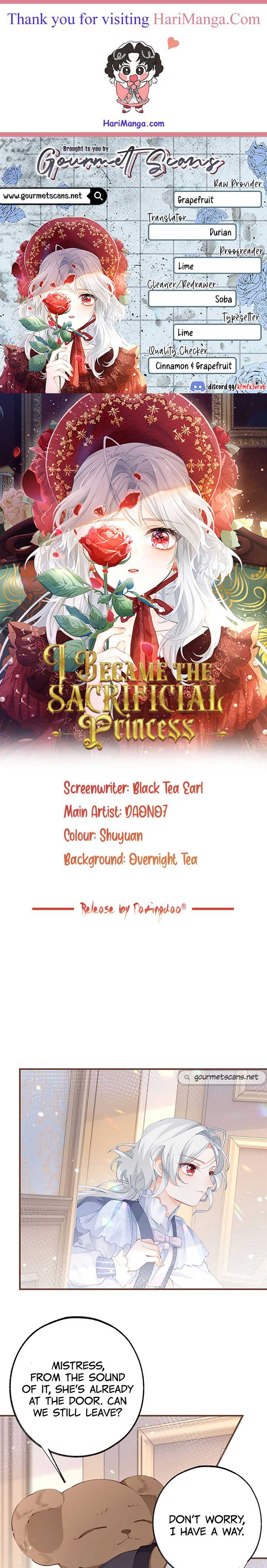 I Became the Sacrificial Princess Chapter 35 - Page 1