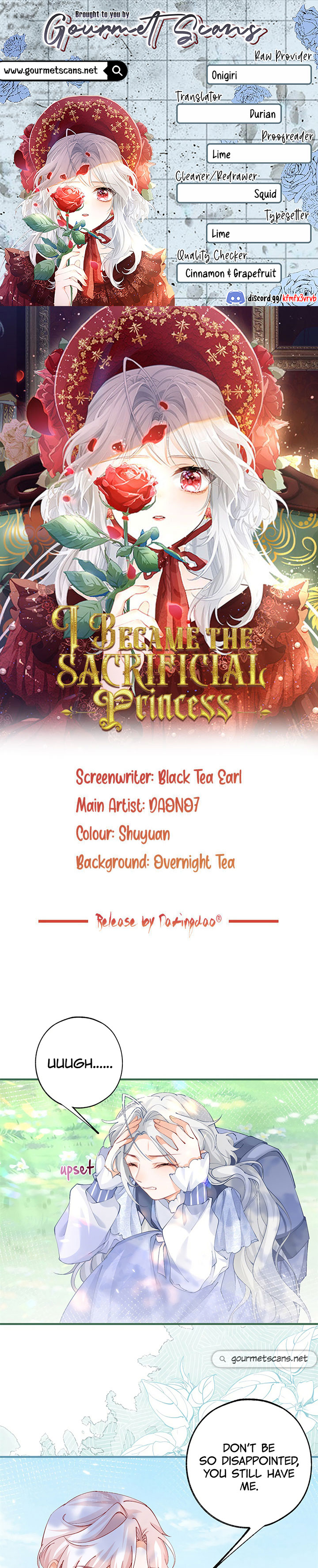 I Became the Sacrificial Princess Chapter 37 - Page 1